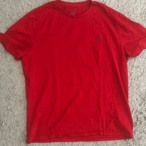 Polo by Ralph Lauren Men's Red T-Shirt